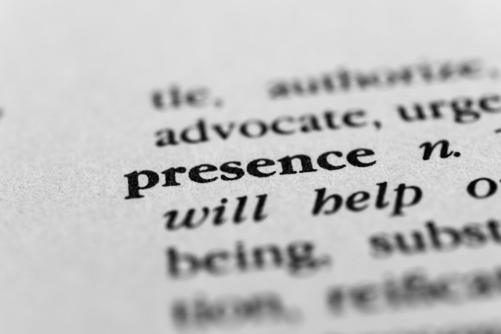 presence - How to speak with gravitas