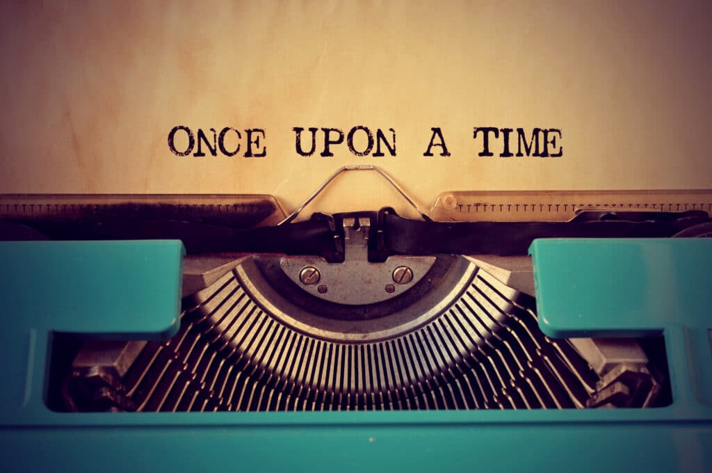 Typewriter - once upon a time