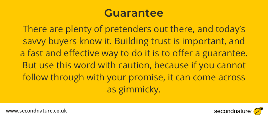 Power word - guarantee