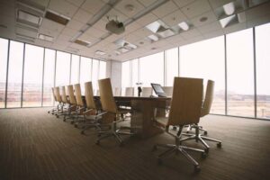 empty boardroom